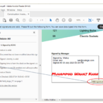 KhatimDoc - Signed Contract Shown on Adobe Acrobat KhatimDoc - Signed Contract Shown on Adobe Acrobat